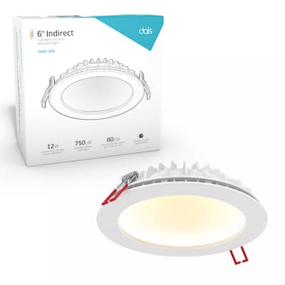 DALS 6 Inch Round Recessed Indirect LED Light - 6"