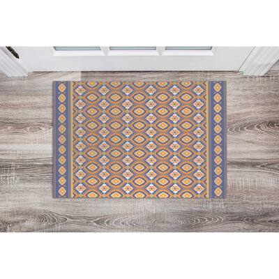 ZSA ZSA PURPLE Doormat By Kavka Designs
