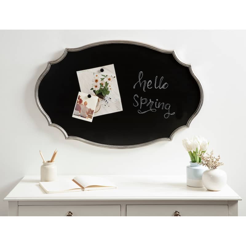 Kate and Laurel Leanna Framed Chalkboard