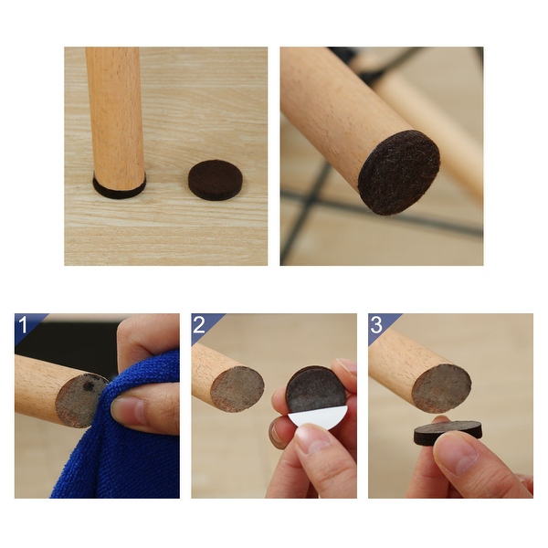 Self adhesive pads for chair 2025 legs