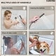 preview thumbnail 37 of 40, Wall Mounted Tub Faucet with Hand Shower Tub Filler Faucet Set