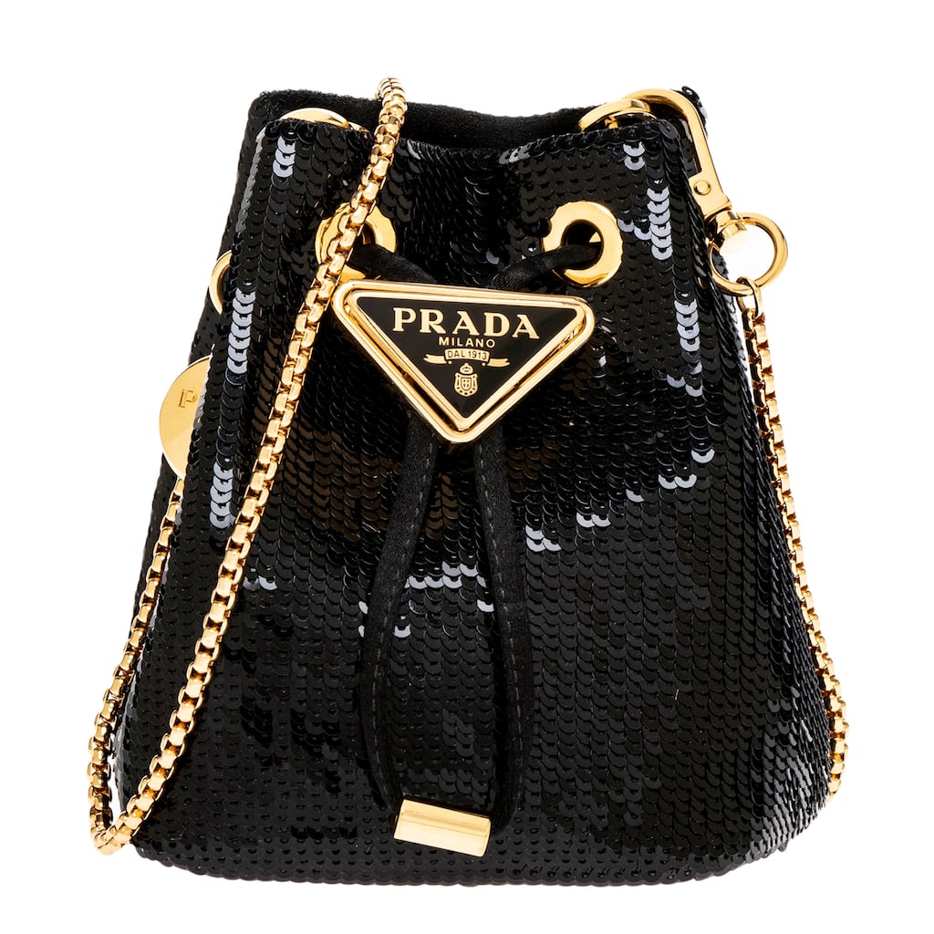 Prada Mini Sequin Pouch