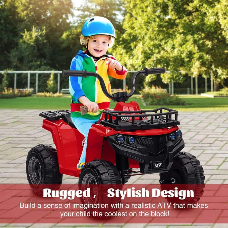 12V Kids Electric ATV Ride-On Car with Audio