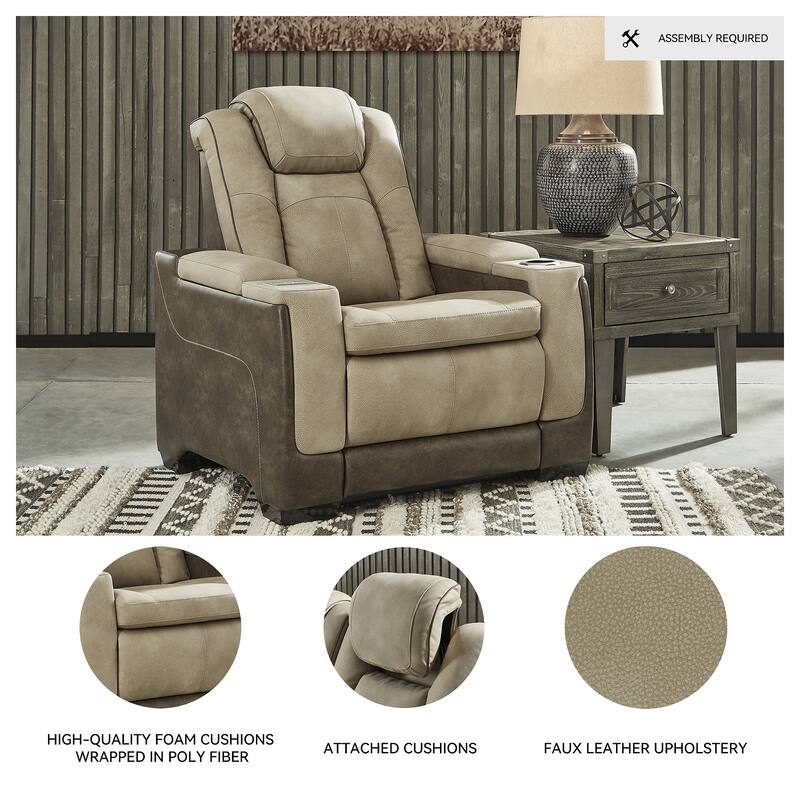 Next-Gen DuraPella Power Recliner/Adjustable Headrest