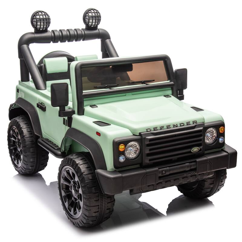 24V Land Rover Defender 90 XXL Ride-On Car for Kids 3-7 with Four-Wheel Suspension, Remote Control, and LED Lights