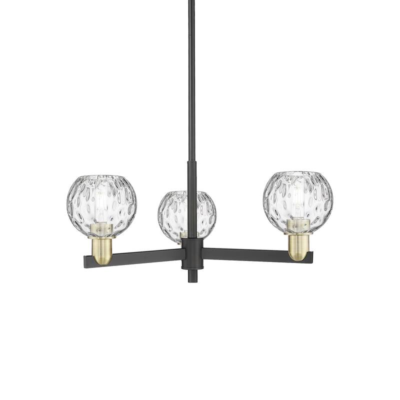 Innovations Lighting 716-3CR-10-28 Athens Water Glass Chandelier