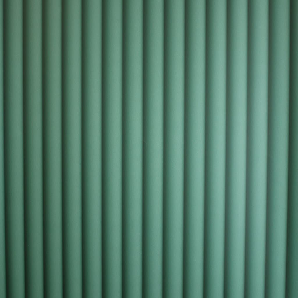 Fine Decor Raiden Sea Green Ribbed Panel Wallpaper - N/A