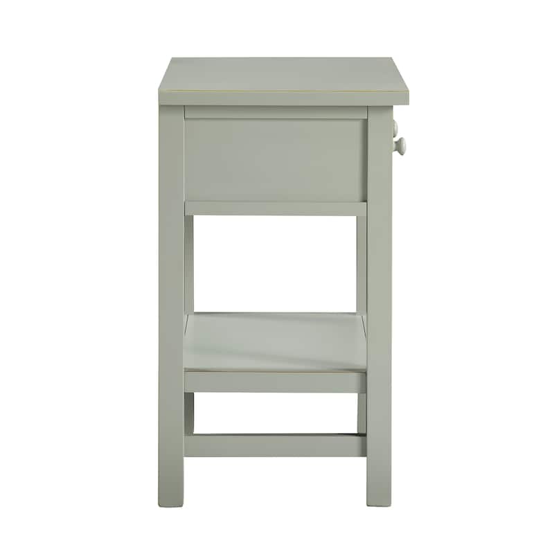 Forio 1-drawer Storage Nightstand by Greyson Living