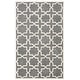 preview thumbnail 49 of 155, SAFAVIEH Handmade Chatham Clemma Modern Moroccan Wool Rug 4' x 6' - Dark Grey/Ivory - Rectangle