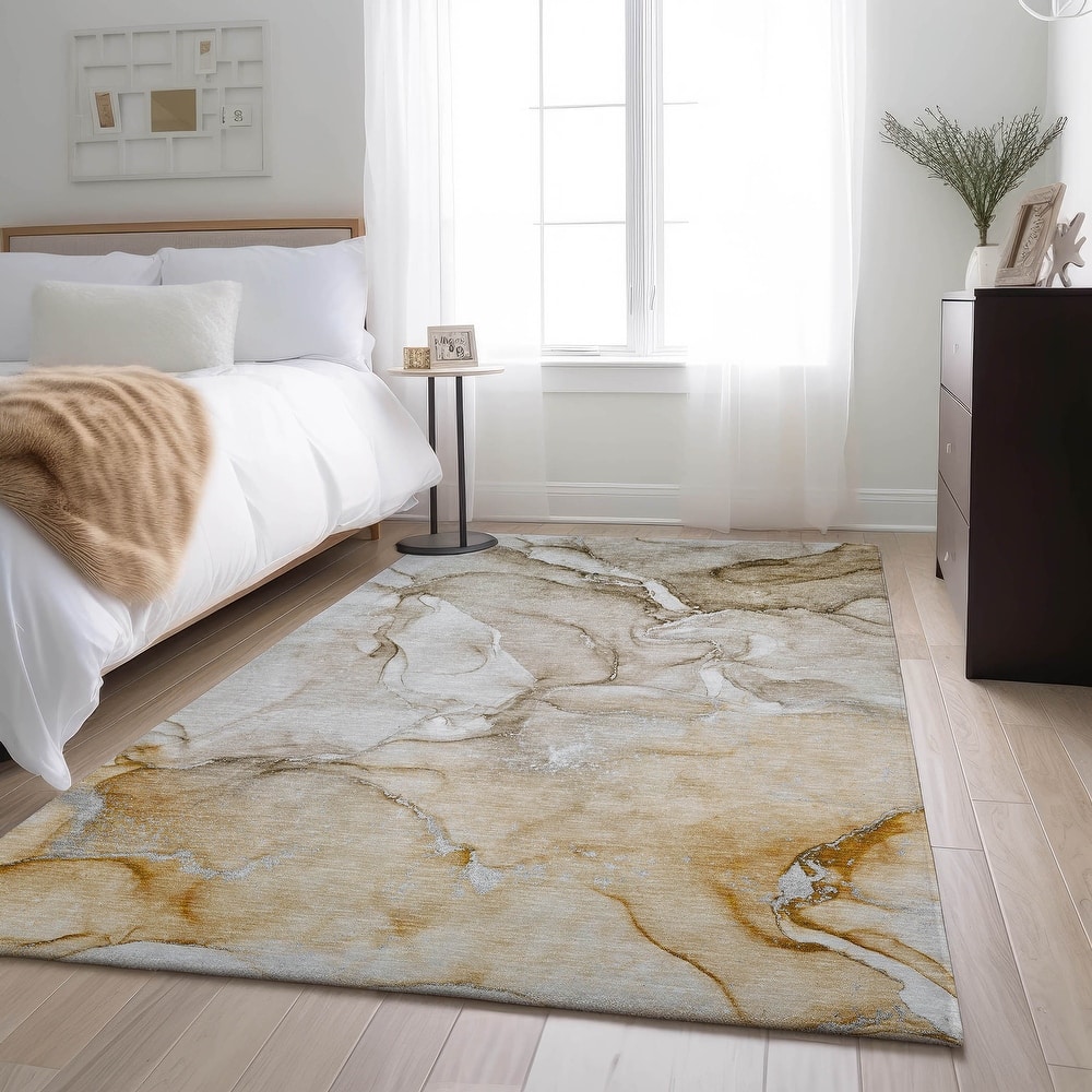 Premium Washable Super Soft Abstract Contemporary Mayfield Rug