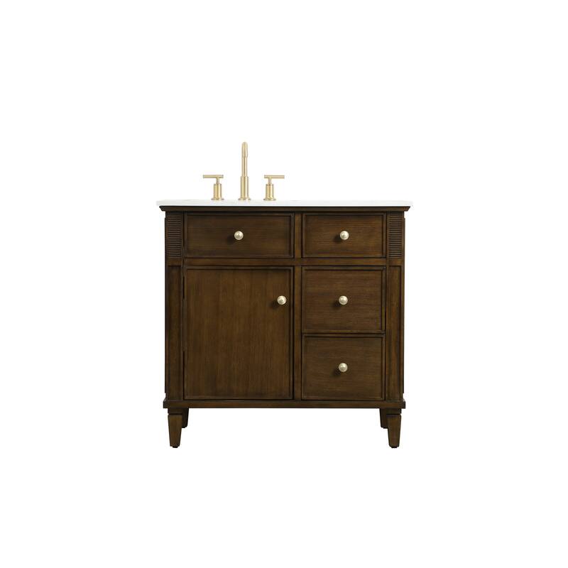 36" Bordeaux Bathroom Vanity