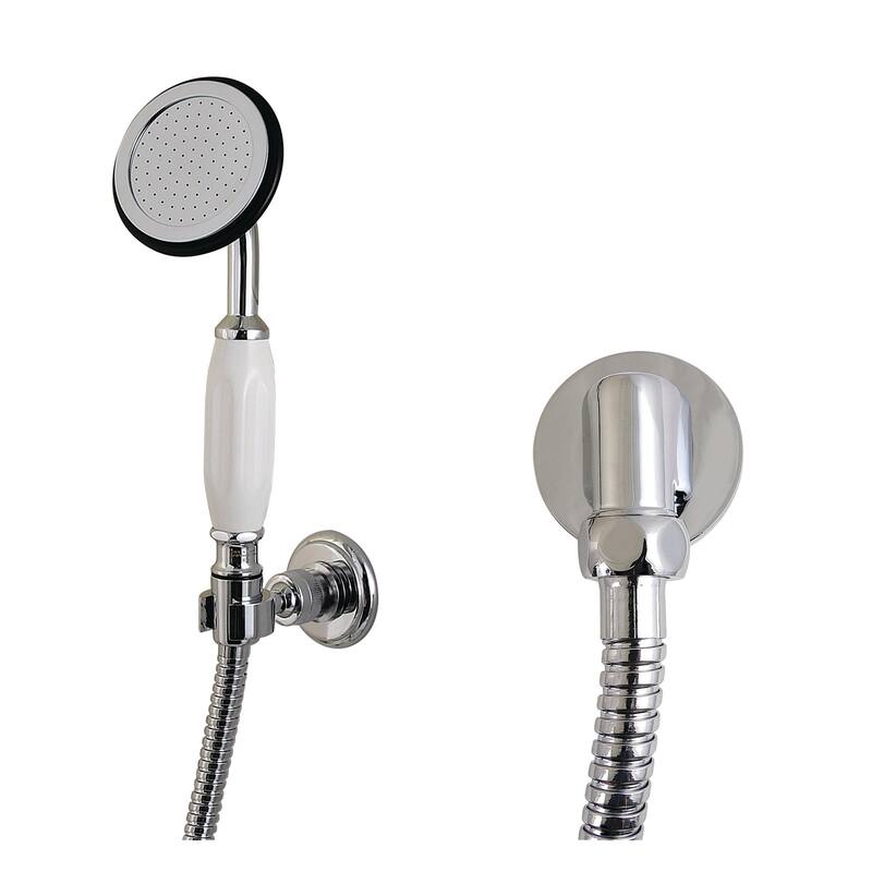 Kingston Brass KX1020.SE Vintage 1.8 GPM Single Function Hand Shower - Polished Chrome - Polished Chrome