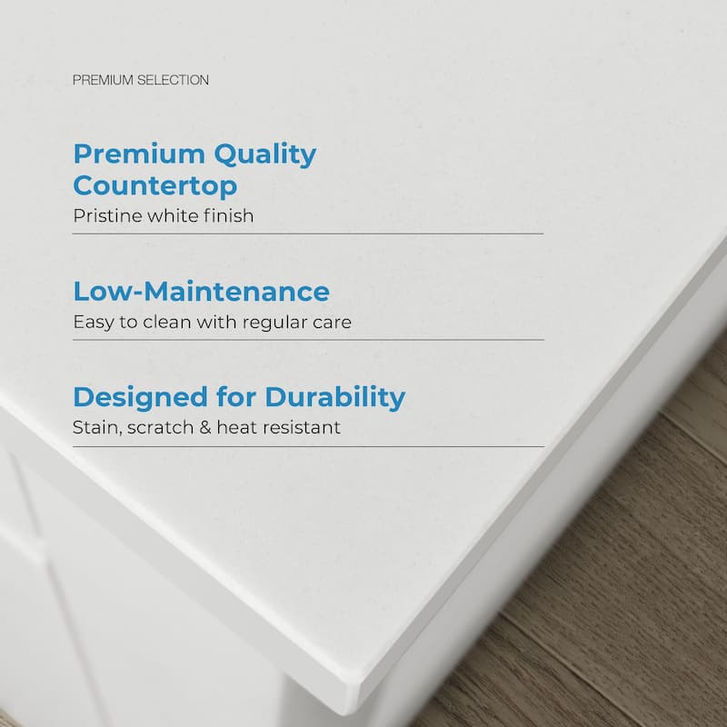OVE Decors Bailey Bathroom Vanity with Power Bar