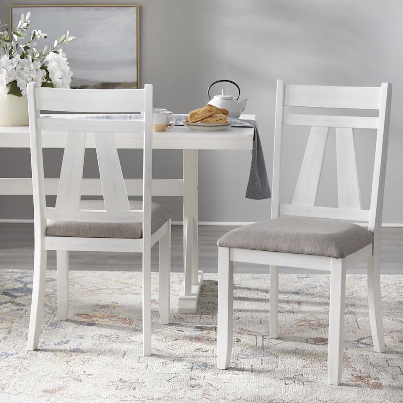 Lifestorey Miller Solid Wood Dining Chairs (Set of 2) - Set of 2