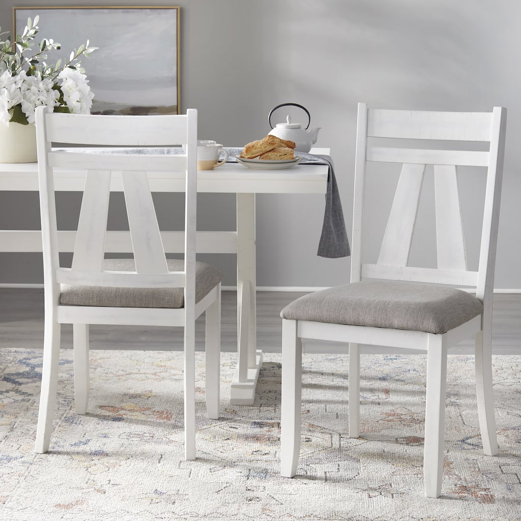 Lifestorey Miller Solid Wood Dining Chairs (Set of 2)