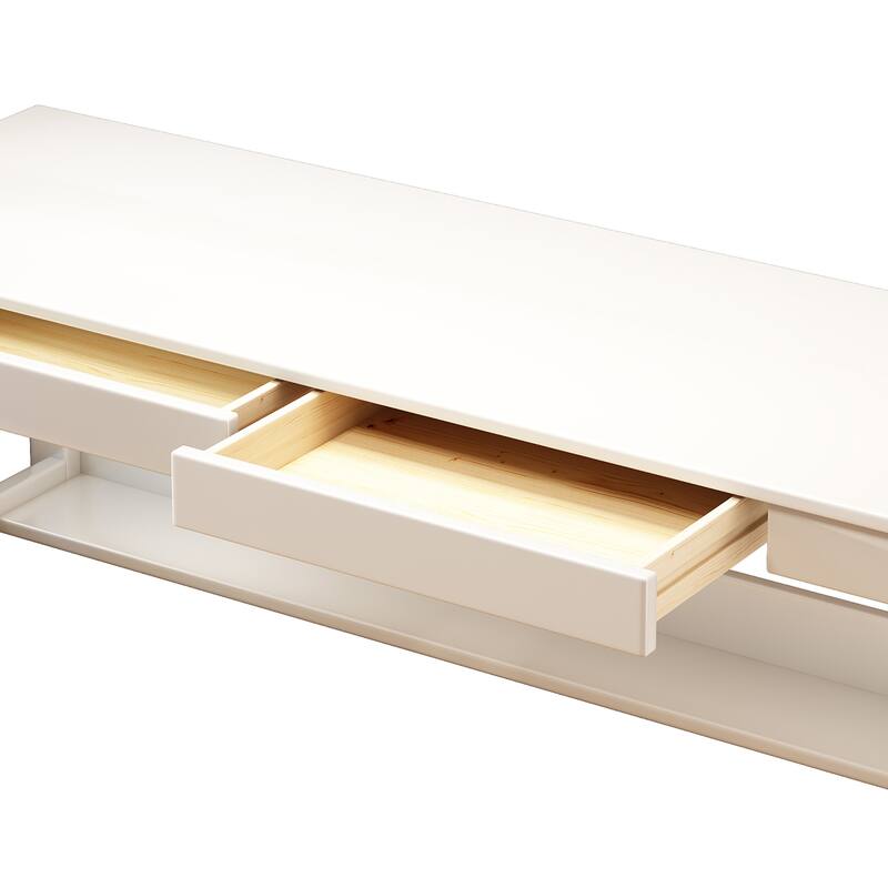 WILK Solid Wood Kids Desk, Writing Desk, Study Desk with Drawers