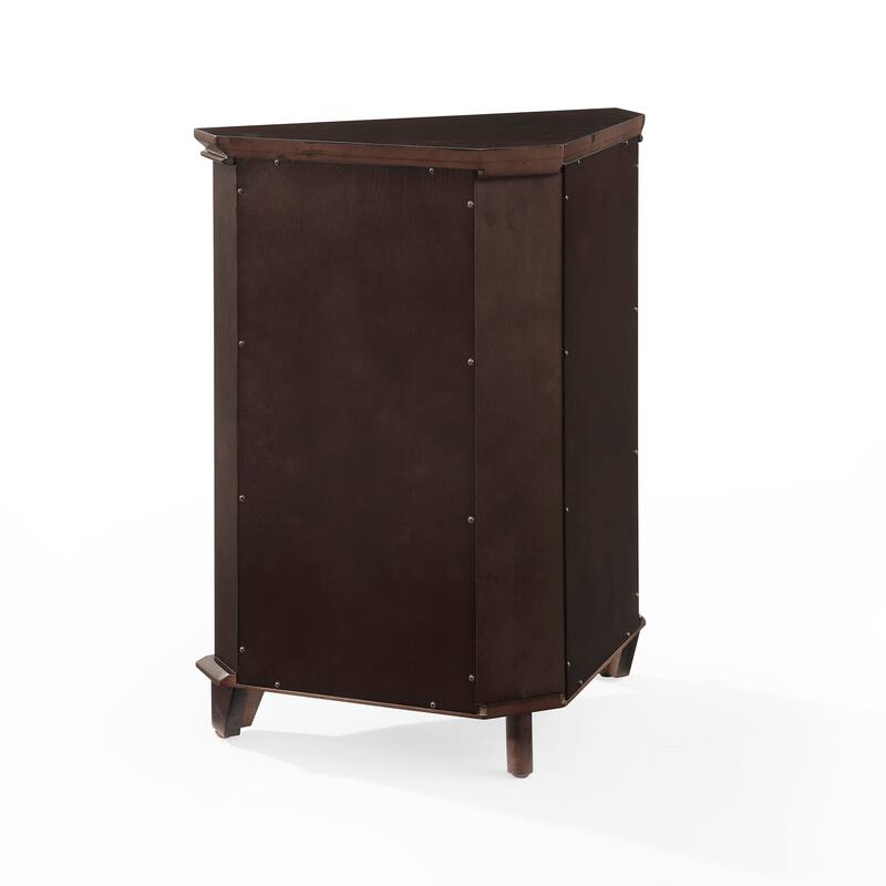 Crosley Lydia Corner Cabinet - 22 "W x	12 "D x 28.88 "H
