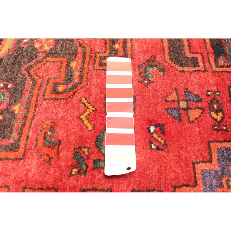 ECARPETGALLERY Hand-knotted Anadol Red Wool Rug - 4'8 x 6'7