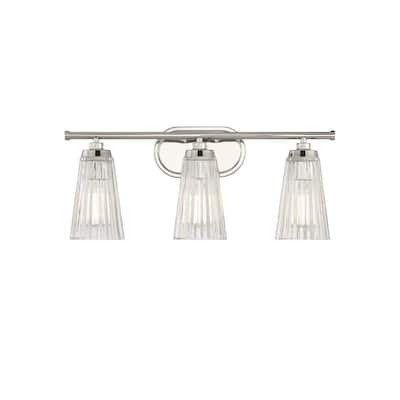 Savoy House 8-1745-3 Chantilly 3 Light 22" Wide Bathroom Vanity Light