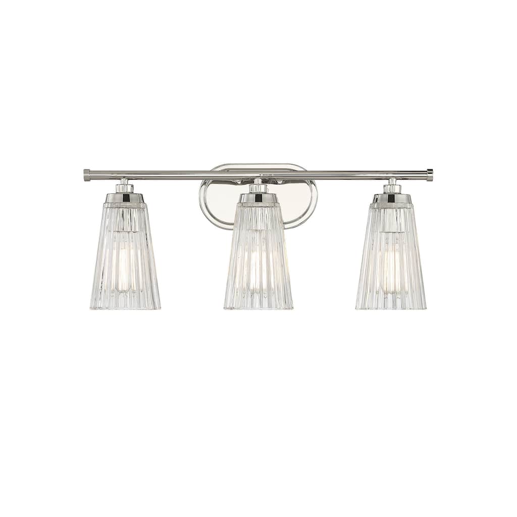 Savoy House 8-1745-3 Chantilly 3 Light 22" Wide Bathroom Vanity Light