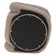 preview thumbnail 8 of 6, Divani Casa Tony Modern Brown Fabric Swivel Accent Chair