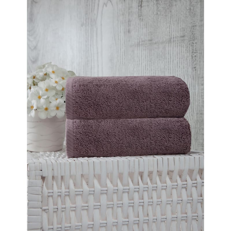 Ozan Premium Home 100% Turkish Cotton Opulence Luxury Hand Towels (Set of 2)