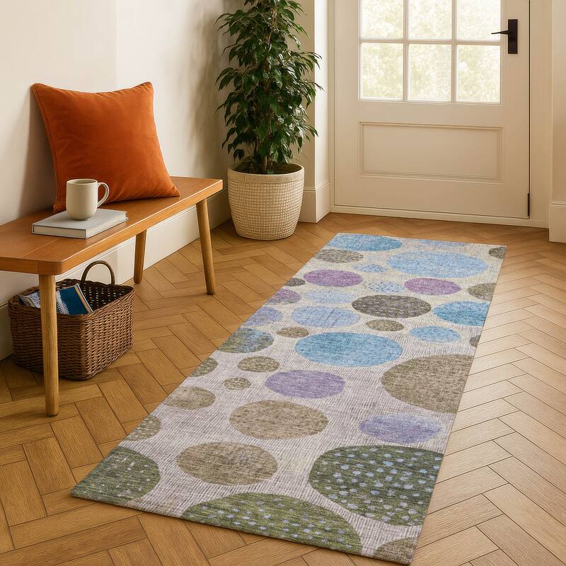 Premium Washable Super Soft Mayfield Rug - Taupe - 2'3" x 7'6"