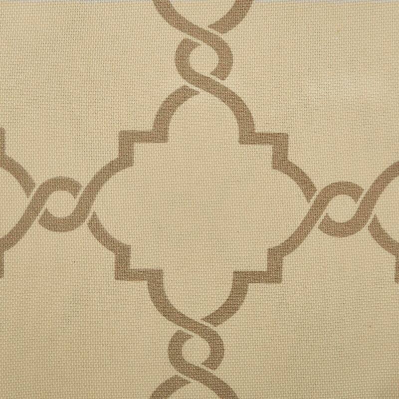 Madison Park Westmont Fretwork Print Grommet Top Window Single Curtain Panel
