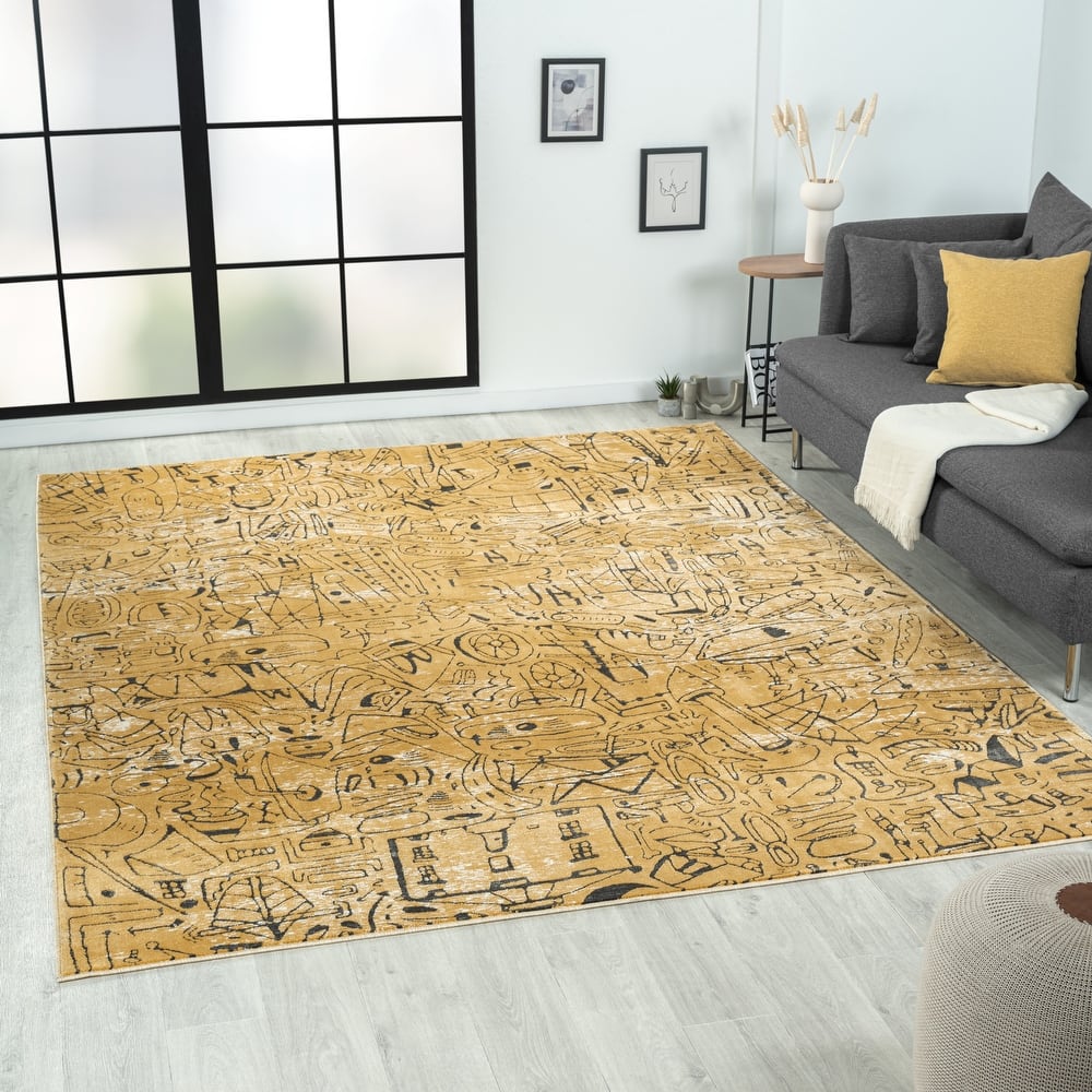 Katie Merz BKLYNWRKS Street Art Area Rug