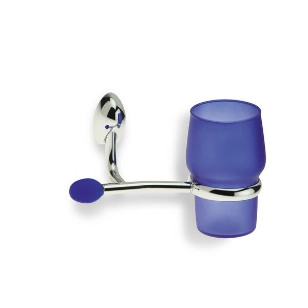 Nameeks A10AP StilHaus Wall Mounted Toothbrush Holder - Blue. Opens flyout.