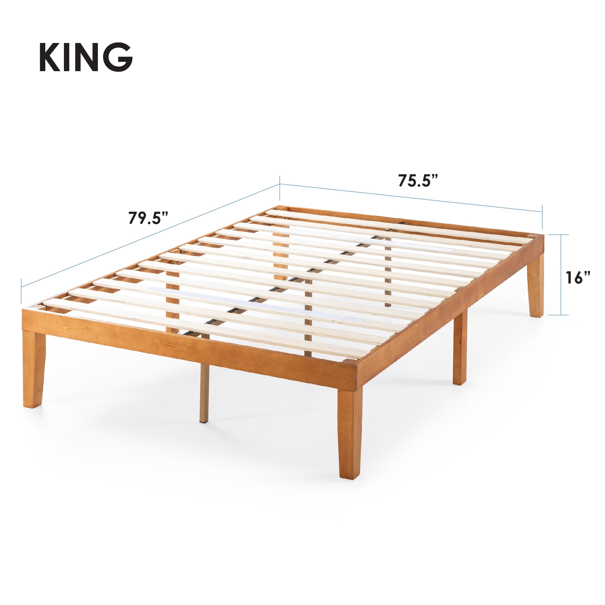 Queen bed outlet frame 16 inch