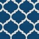preview thumbnail 9 of 10, Hand-Woven Madison Moroccan Trellis Cotton Rug - 4' x 6'