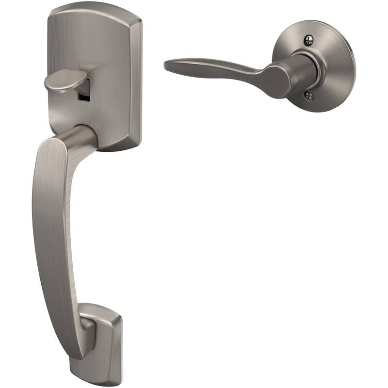Schlage FE285-GRW-DEL-RH Greenwich Right Handed Sectional Lower Half