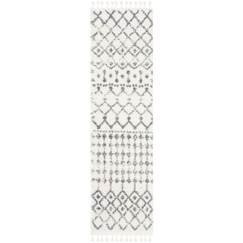 SAFAVIEH Berber Fringe Filadelfia Louetta Trellis Rug