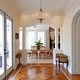 preview thumbnail 13 of 33, Retro French 4/5-Light Antique Brass Globe Crystal Chandelier Kitchen Island Pendant