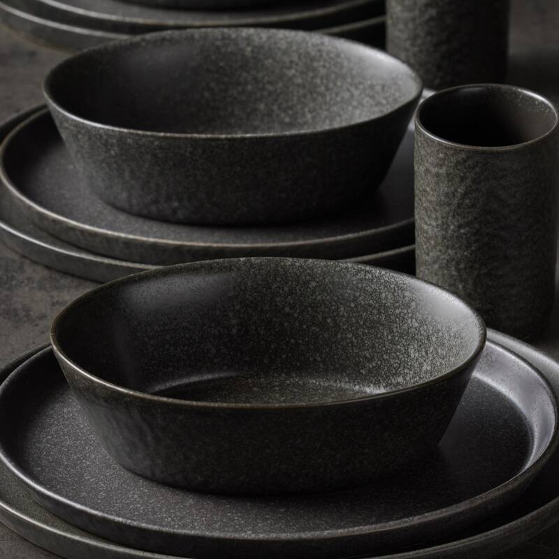 Stone by Mercer Project Katachi Stoneware Dinnerware Set