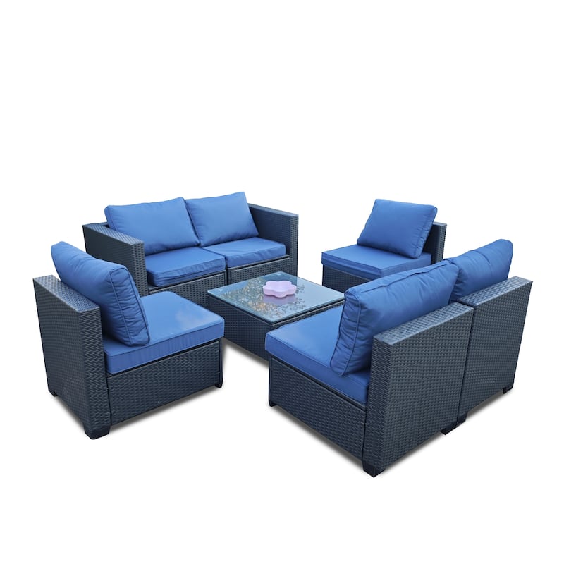 Seven-Piece Sofa Set
