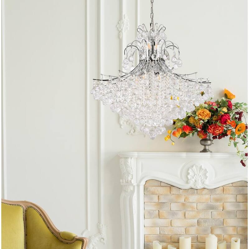Fleur Illumination 15 light Chrome Chandelier