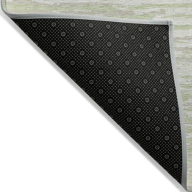 HomeRoots Striped Transitional Rectangle Outdoor Rug