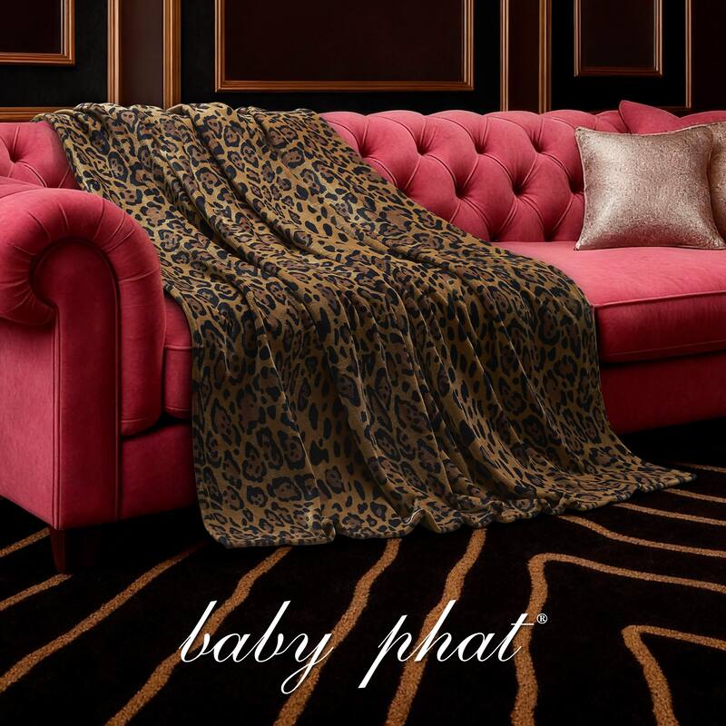 Baby Phat 60" x 70" Plush Throws
