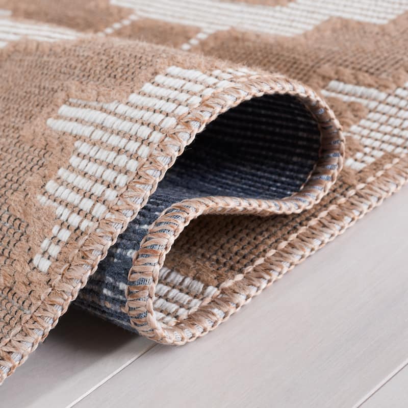 SAFAVIEH Aspect Jensina Rustic Moroccan Jute Rug