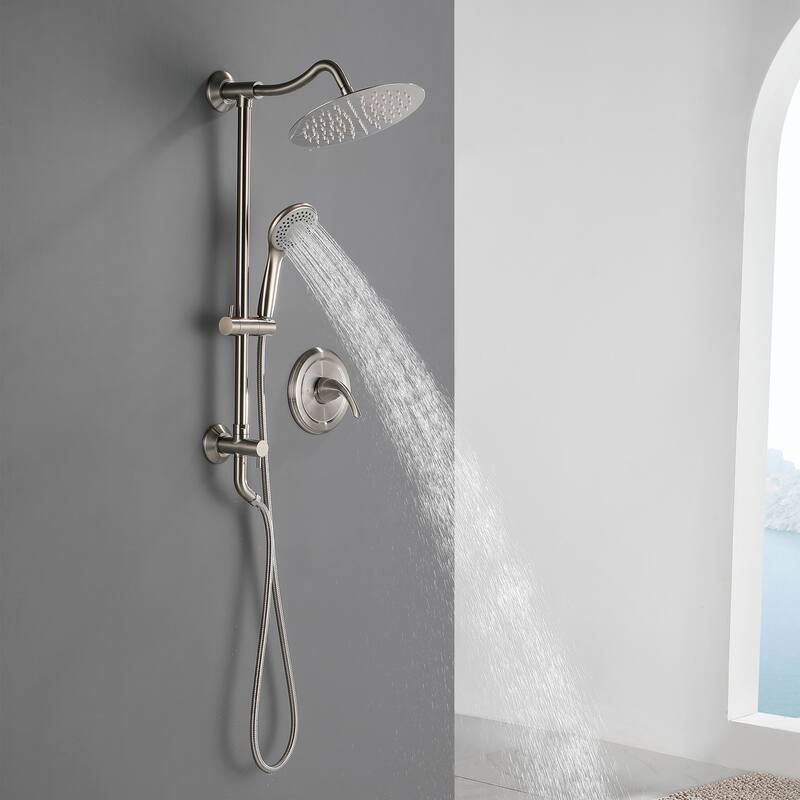 Bathroom Rainfall Shower System with 3 Function Handheld Shower