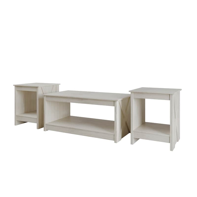 CraftPorch Contemporary Coffee Table Set