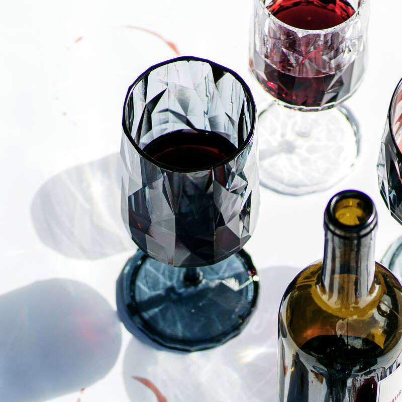 Superglass Smoke Gray Polycarbonate Cocktail Glass