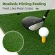 preview thumbnail 9 of 8, Costway 5 x 4 FT Golf Hitting Mat Artificial Indoor Outdoor Turf Golf - See Details