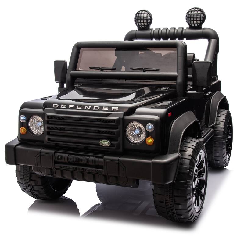 24V Kids Ride On Car W/Parents Control, 2wd, Four-wheel suspension, Bluetooth, Music