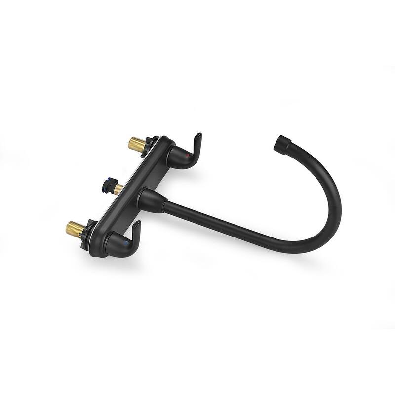 2-Handle Kitchen Faucet with Pull-Out Side Sprayer, 4-Hole Installation