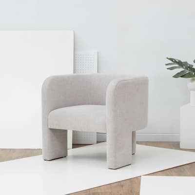 SAFAVIEH Couture Sammie 3-Leg Accent Chair (Fully Assembled) - 30Wx30Dx29H