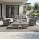 Option Gray Wicker with Gray Cushion
