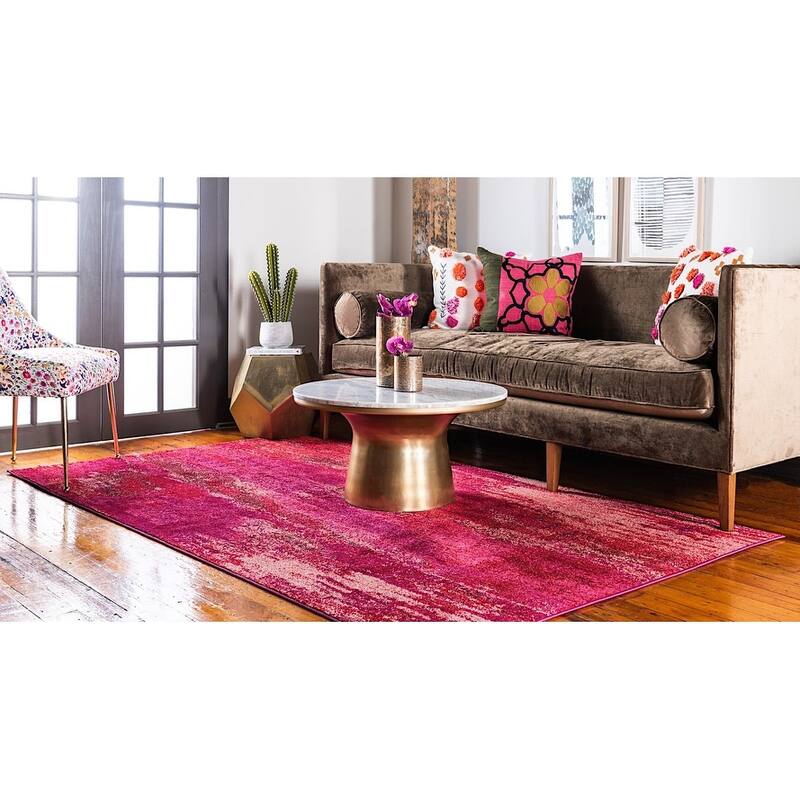 Contemporary Zhale Collection Area Rug